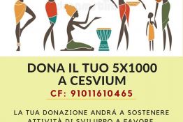DONA IL TUO 5X1000 A CESVIUM